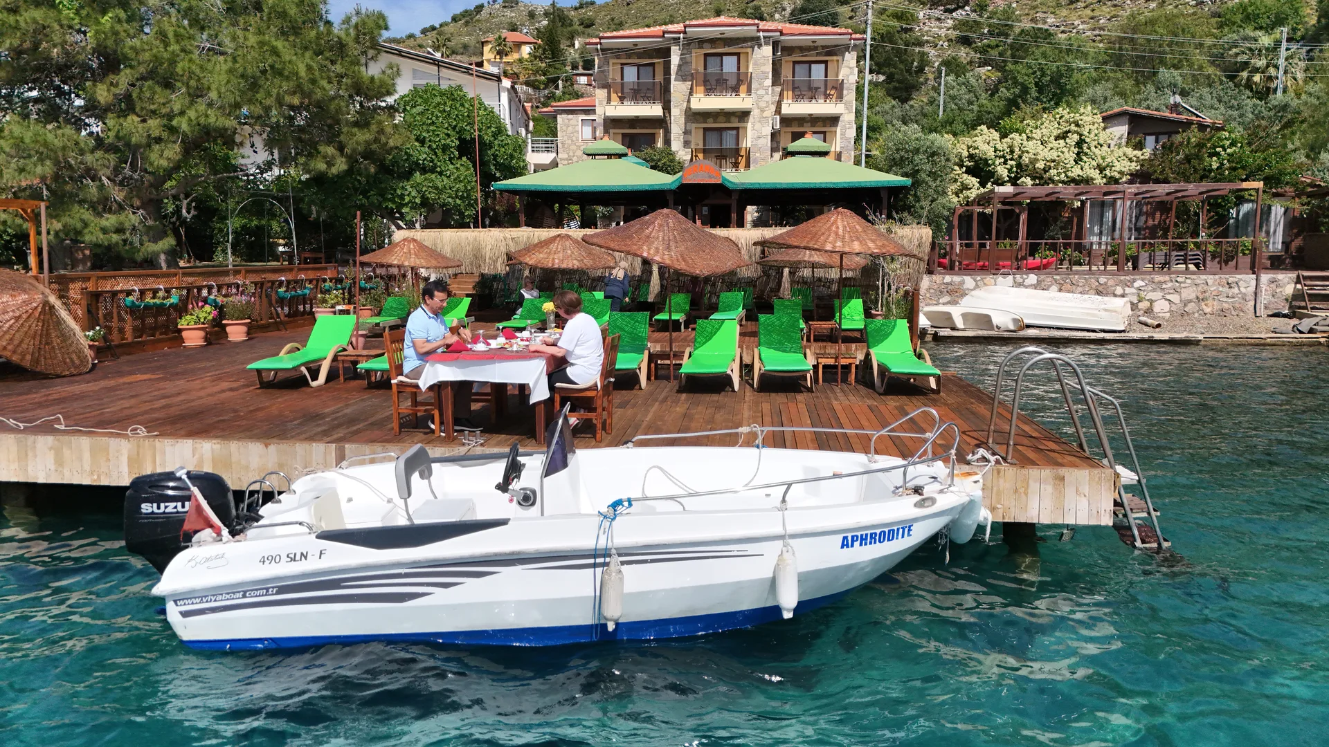 Veranda Bozburun havadan görünüm