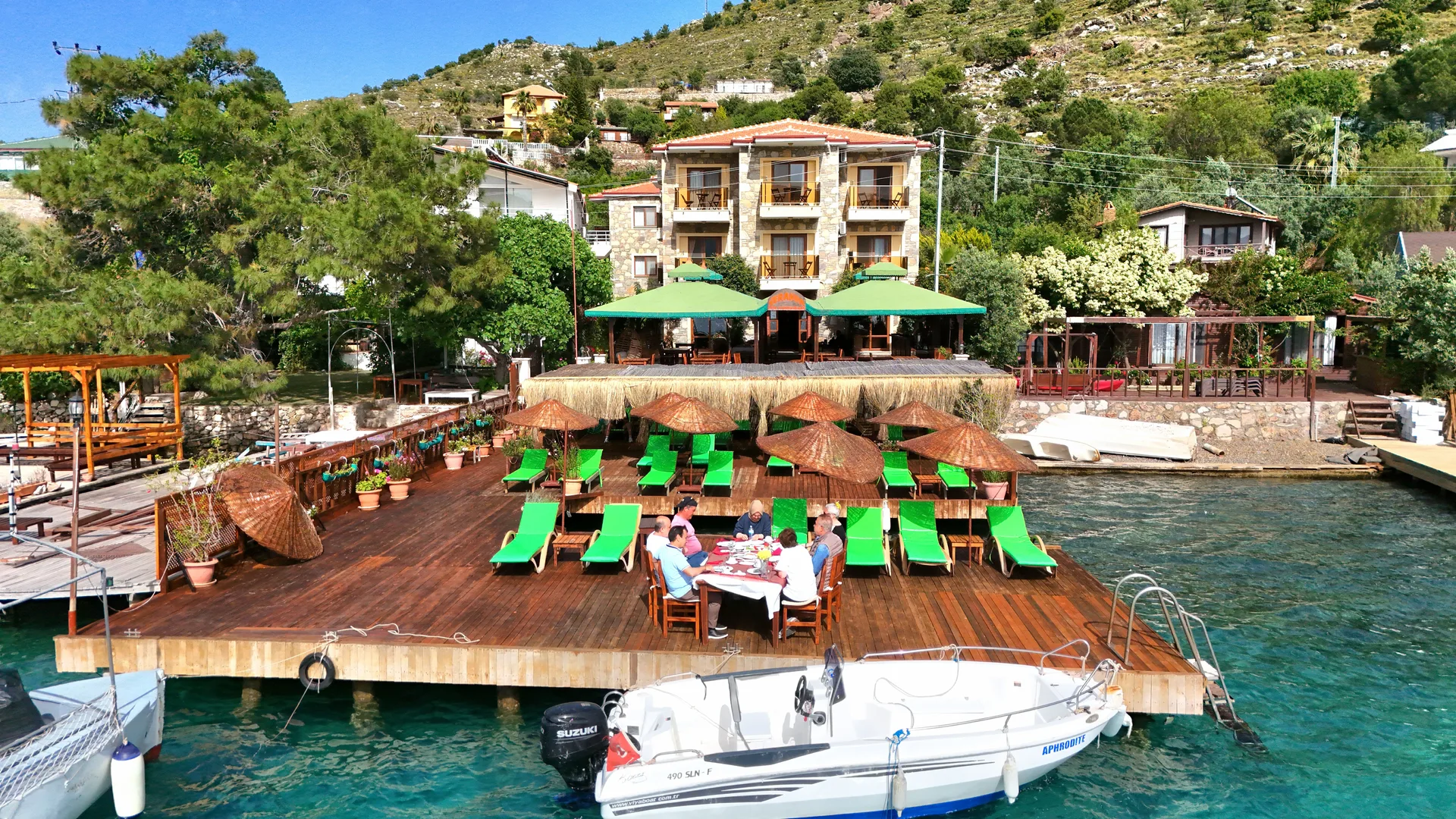 Bozburun yarımadası manzarası